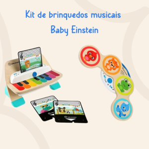 Tambor e Piano Infantil Magic Touch Baby Einstein
